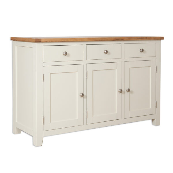 Norfolk Ivory 3 Door Sideboard