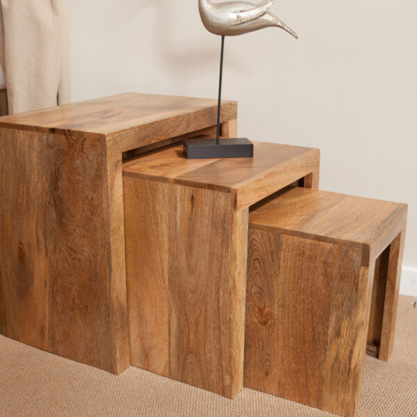 Shimla Petite Mango Nest of Tables | Clearance