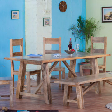 Rangpur Mango Large Bench | Assembled