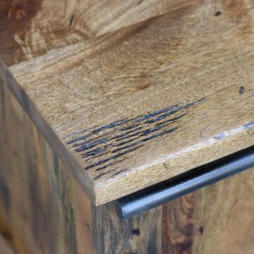 Matara Mango Wood Coffee Table | Assembled