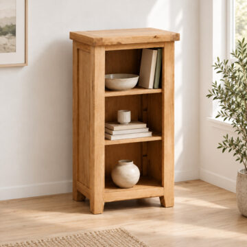 Norfolk Natural Oak Small Bookcase