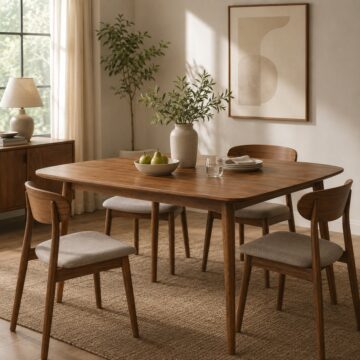 Delmas Mango Dining Table | Large