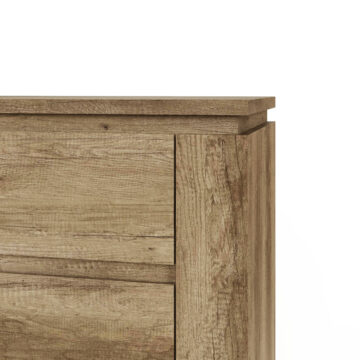 Valley 1 Door Sideboard with Drawers | Oak Finish