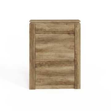 Valley Shoe Cabinet | Oak Finish