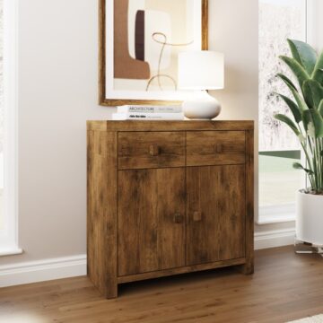 Maluku 2 Door Sideboard with Drawers | Mango Finish