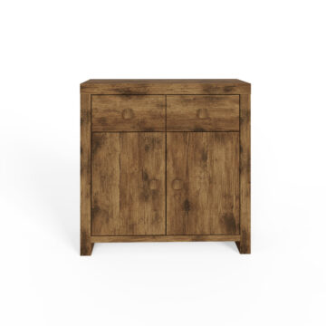 Maluku 2 Door Sideboard with Drawers | Mango Finish