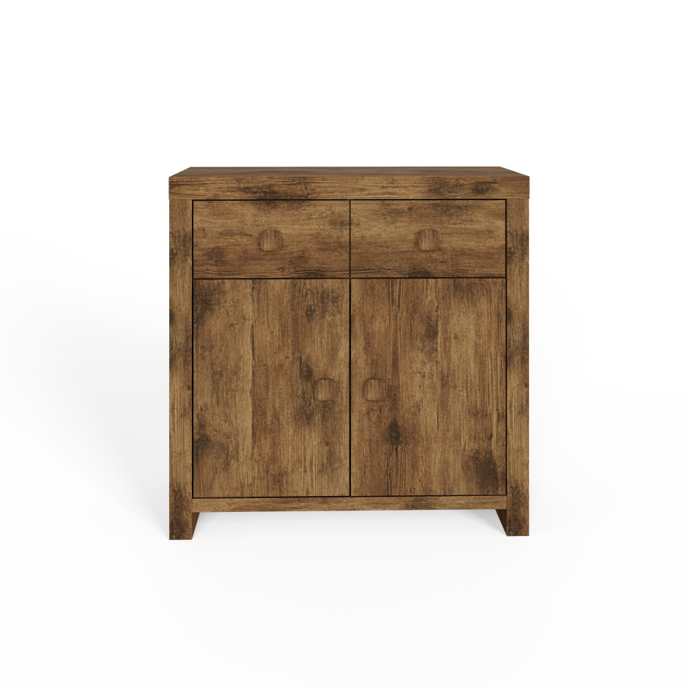 Maluku 2 Door Sideboard with Drawers | Mango Finish