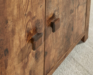 Maluku 2 Door Sideboard with Drawers | Mango Finish