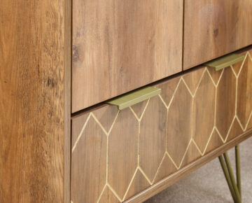 Kentwood Wine Cabinet | Mango Finish