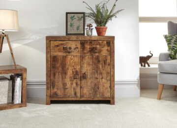 Maluku 2 Door Sideboard with Drawers | Mango Finish