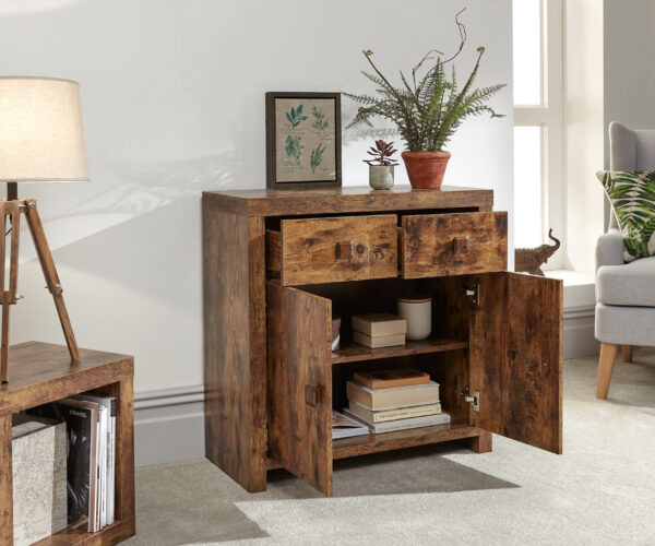 Maluku Compact Sideboard | Mango | Self Assembly