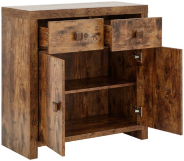 Maluku 2 Door Sideboard with Drawers | Mango Finish