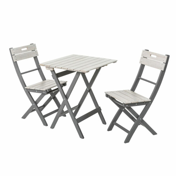 Palma Bistro Set | Grey