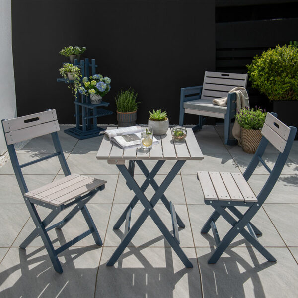 Palma Bistro Set | Blue