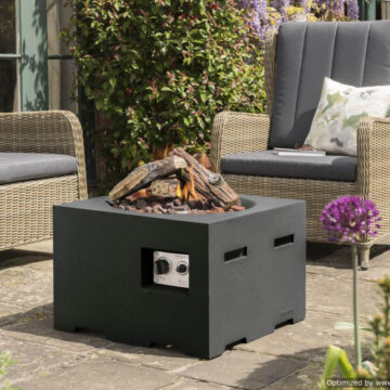 Small Square Cocoon | Black