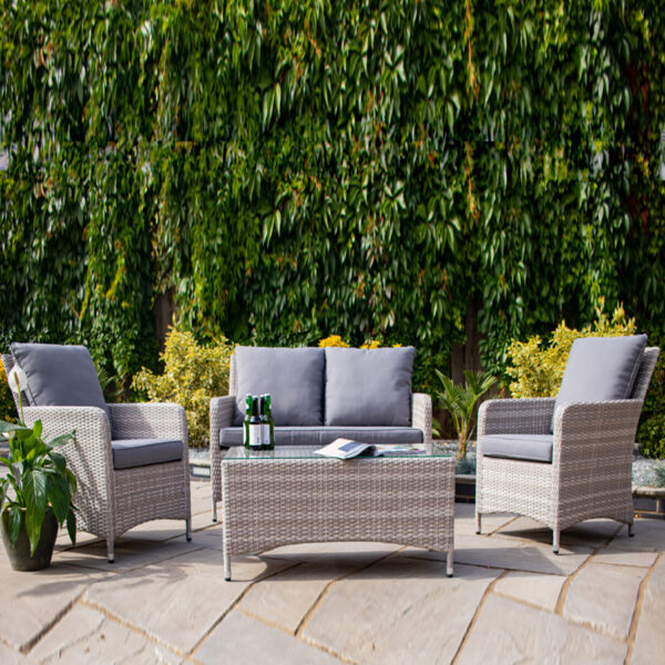 Weybourne Lounge Sofa Set | Grey Rattan