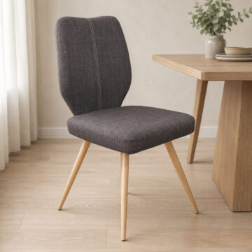 Enka Slate Grey Dining Chair