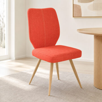 Enka Orange Dining Chair | Clearance