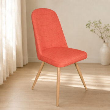 Reya Orange Dining Chair