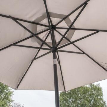 Elizabeth Parasol 2.7m | Carbon Grey