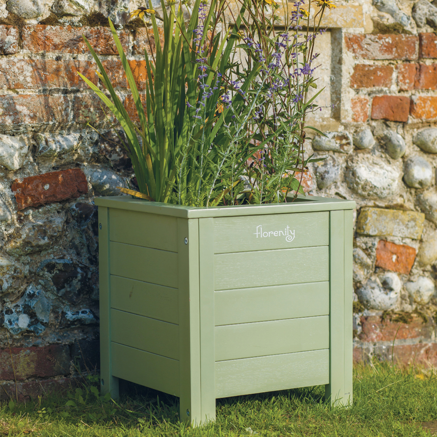 Palma Square Planter | Green | Oak World