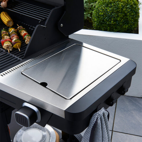 Black Atlas 3 Burner Gas BBQ
