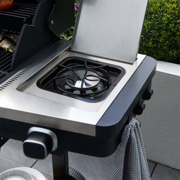 Black Atlas 3 Burner Gas BBQ