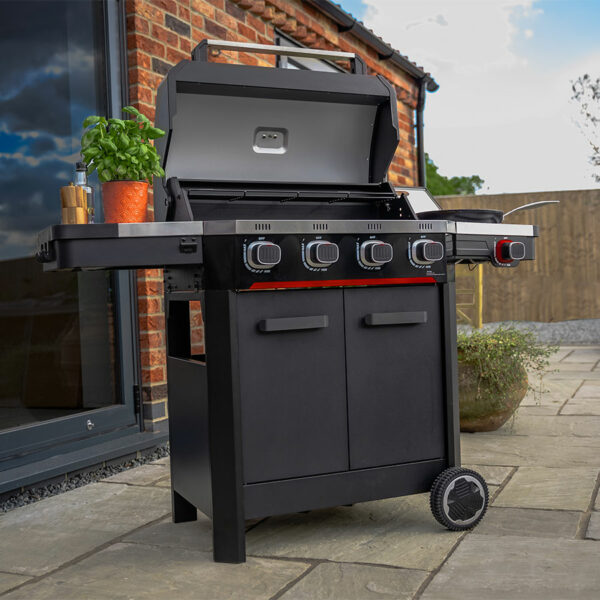 Black Atlas 4 Burner Gas BBQ