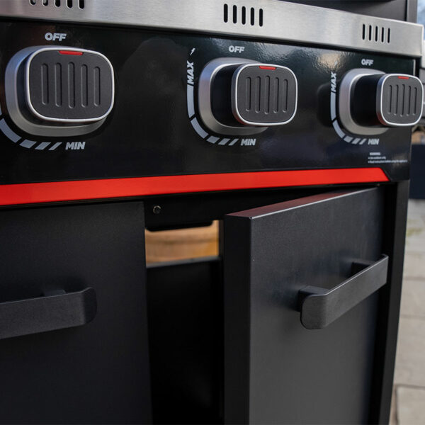 Black Atlas 4 Burner Gas BBQ