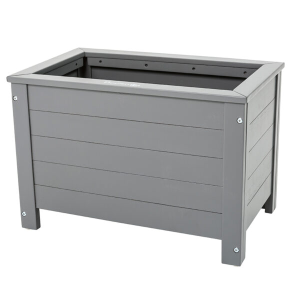Palma Rectangular Planter | Grey