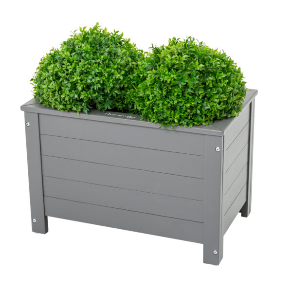 Palma Rectangular Planter | Grey