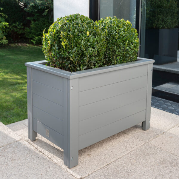 Palma Rectangular Planter | Grey