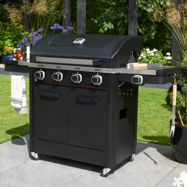 Black Infinity 4 Burner Gas BBQ