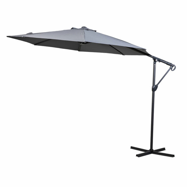 Vazzano 3m Cantilever Parasol | Grey