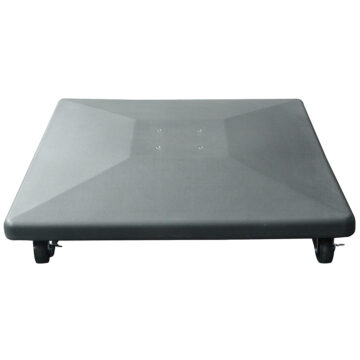 Royce Plastic Covered Concrete Base With Wheels | 90kg