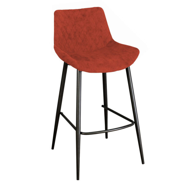 Sigma Bar Stools | Burnt Orange