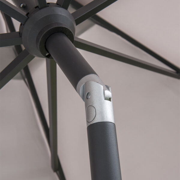 Carrousel 2.5m Parasol | Mouse Grey
