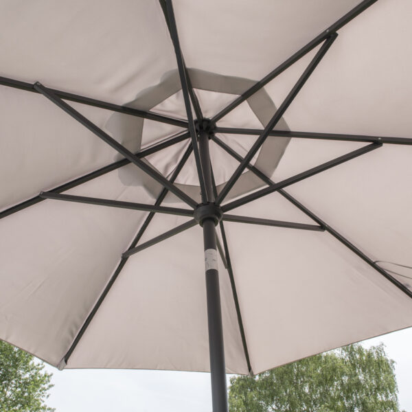 Carrousel 2.5m Parasol | Mouse Grey