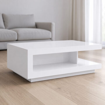 Rydal White Gloss Designer Coffee Table