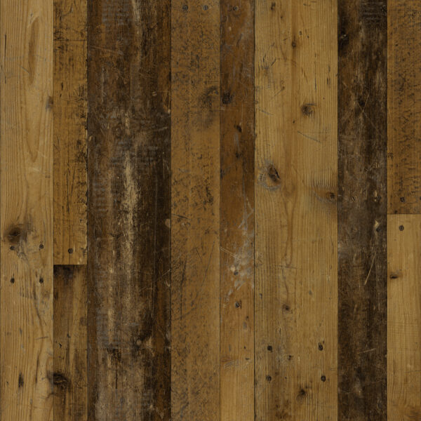 Ingles Desk with 1 Door and 1 Drawer | Walnut and Dark Matera Grey | Self Assembly