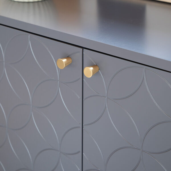 Langdon 2 Door Cabinet | Grey