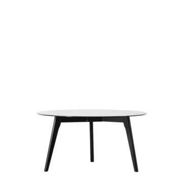 Blackwall Black Round Coffee Table