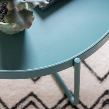 Plaistow Teal Coffee Table
