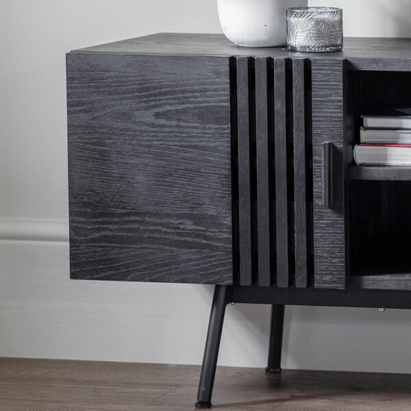 Moorgate Media Unit | Black
