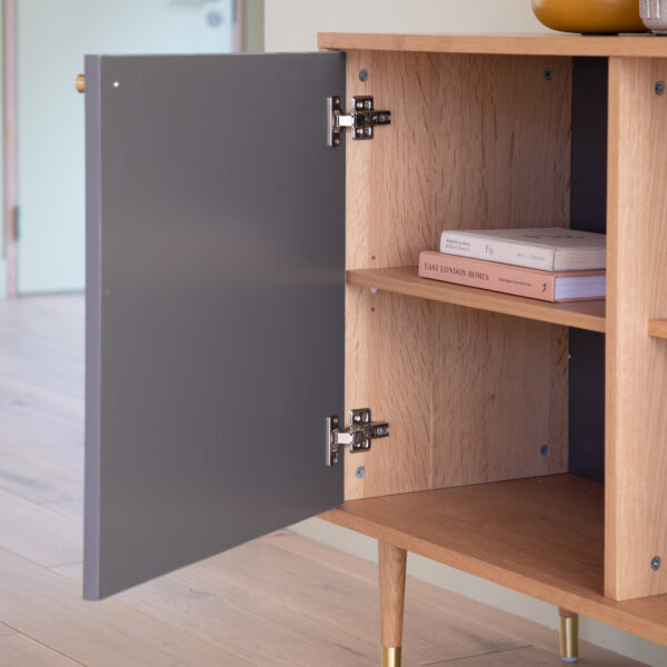 Pontoon Sideboard | Oak | Grey
