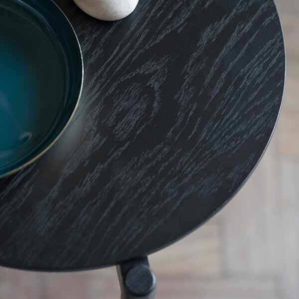 Goldhawk Side Table | Black