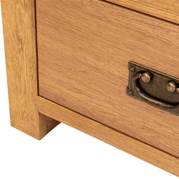 Nottingham Oak Large TV Unit With Drawers