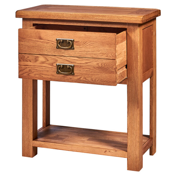 Nottingham Oak 1 Drawer Console Table