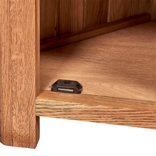 Nottingham Oak Corner Cupboard