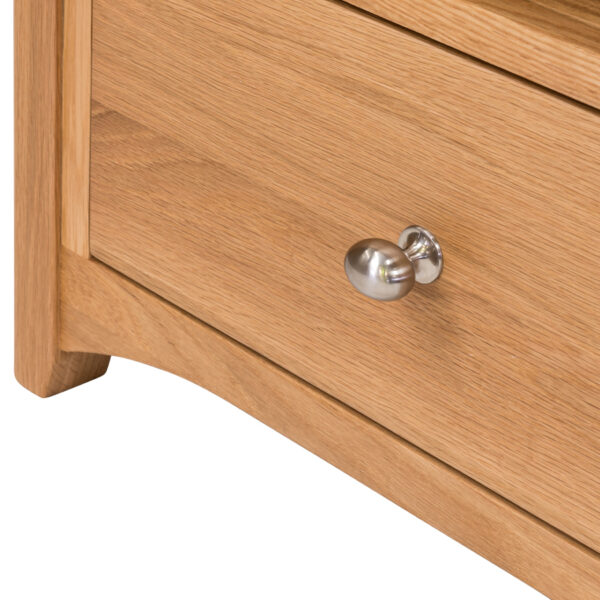 Wellington Oak Large TV Unit With Drawers